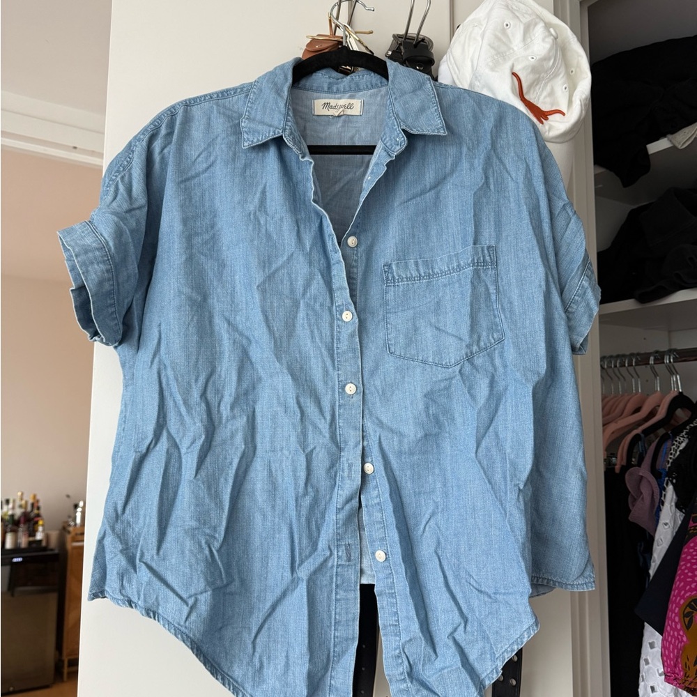 Madewell Denim Blue Shirt